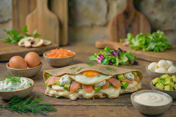 La Saumon Avocat, Au P'tit Crêpe
